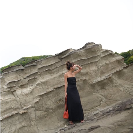 【Rolla】Linen flare skirt  Long