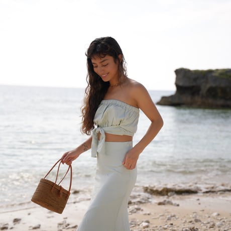 【Soil】rayon bare top