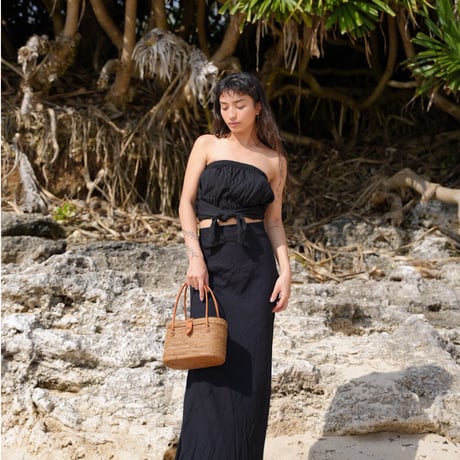 【Soil】rayon mermaid skirt