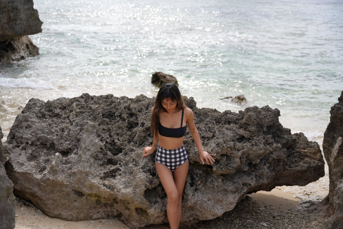 Salty×SEA Swim ハイウエスト　ボトム　Lサイズ Salty×SEA Swim ハイウエスト ボトム Lサイズ Salty》High waist