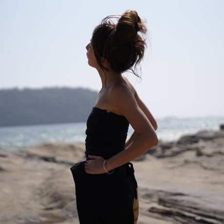【Theo】Linen pad in Bare top