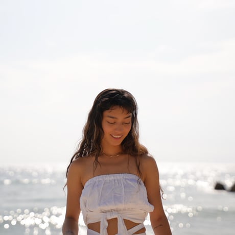 【Soil】rayon bare top
