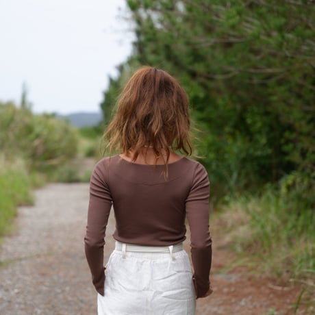 【Myla】RIB Pad in long tops