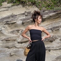 【Ivy】Rib Cup in bare top