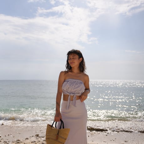 【Soil】rayon bare top