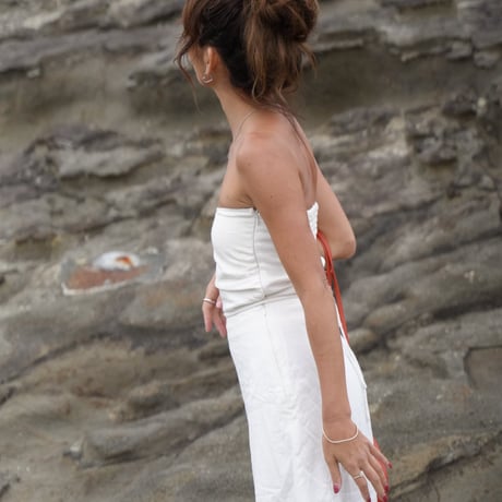 【Theo】Linen pad in Bare top