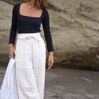 【Myla】RIB Pad in 7 sleeve tops