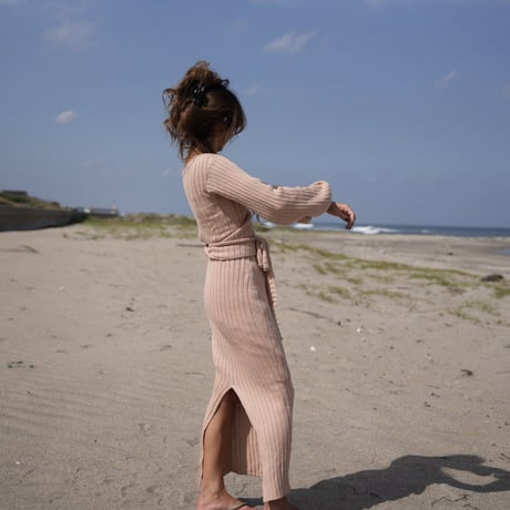 【Lyla】Cotton Rib knit  skirt