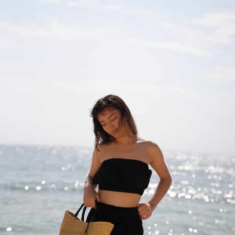 【Ella】Linen tube Top