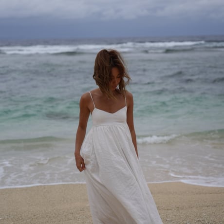 【Sol】Linen Pad in cami dress