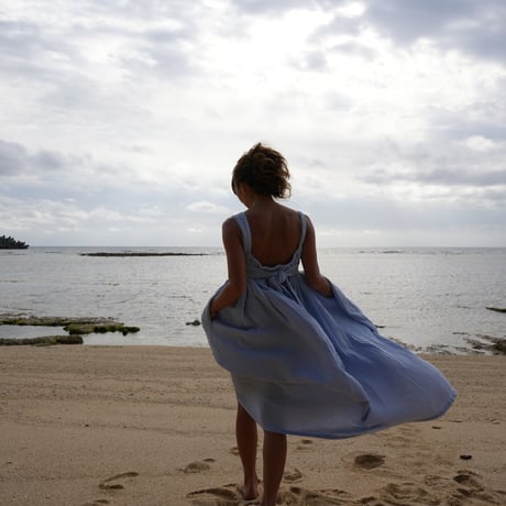 【Liam】Cotton bubble Pad in  relax dress