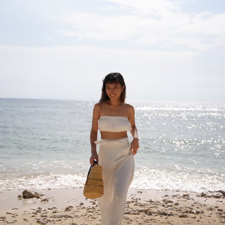 【Ella】Linen tube Top