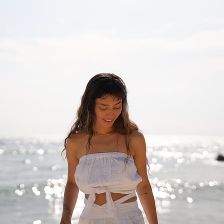 【Soil】rayon bare top