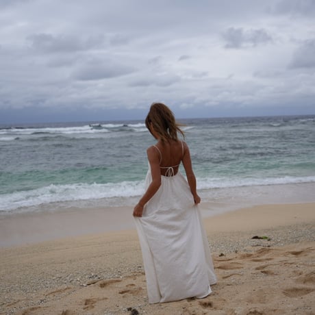 【Sol】Linen Pad in cami dress