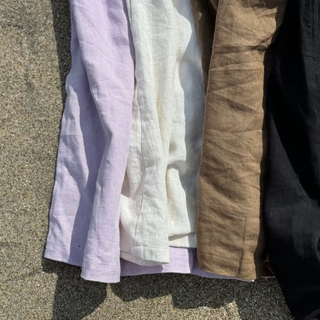 【Rolla】Linen flare skirt