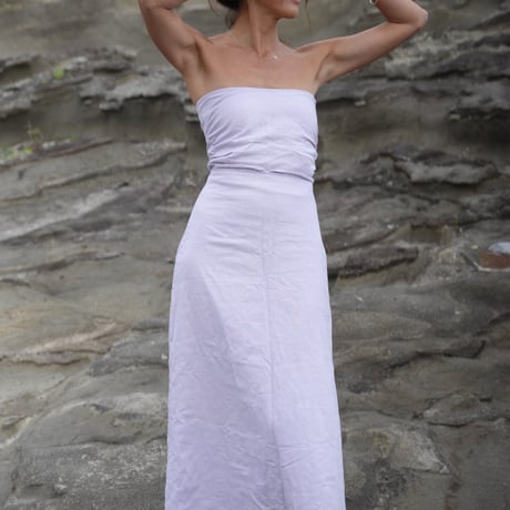 【Rolla】Linen flare skirt  Long