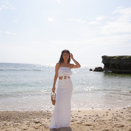 【Soil】rayon bare top