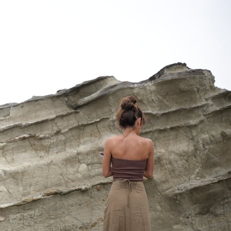 【Ivy】Rib Cup in bare top