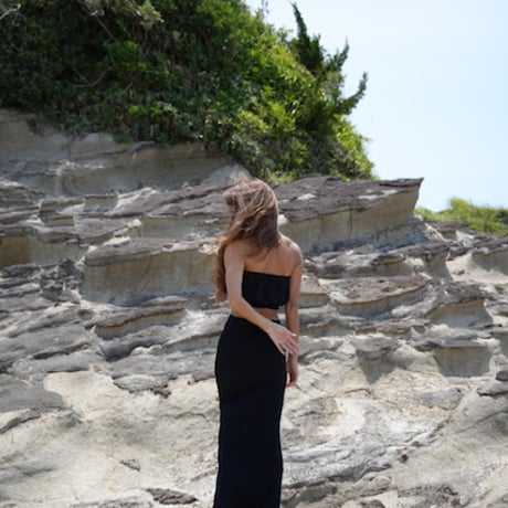 【Soil】rayon mermaid skirt