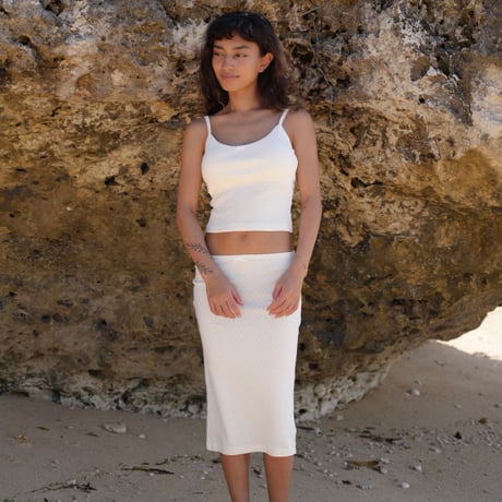 【Kylie】cotton pencil skirt