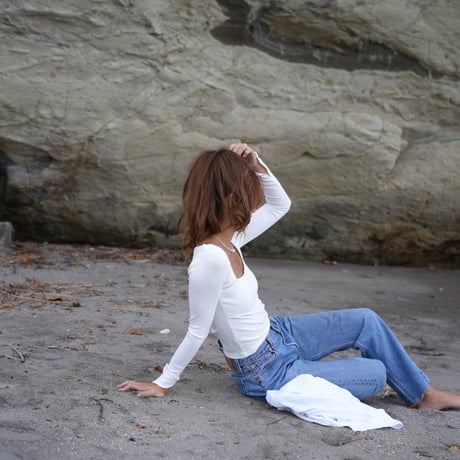 【Myla】RIB Pad in long tops
