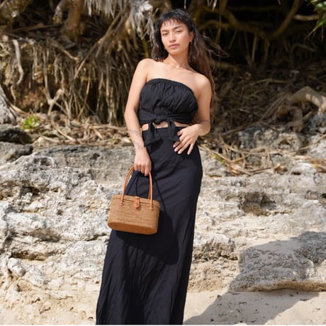 【Soil】rayon mermaid skirt