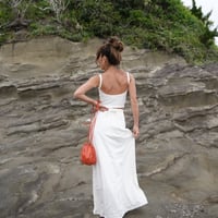 【Rolla】Linen flare skirt  Long