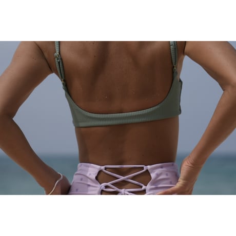 《Honey》  Top ECO リブ【Mos】