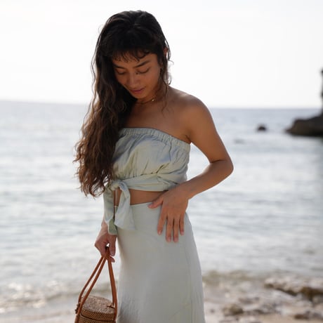 【Soil】rayon bare top