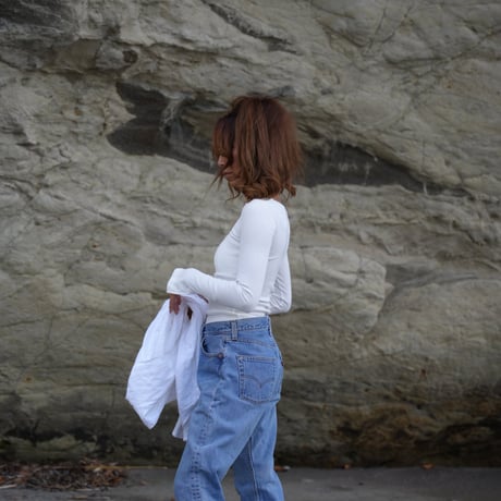 【Myla】RIB Pad in long tops