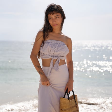 【Soil】rayon mermaid skirt
