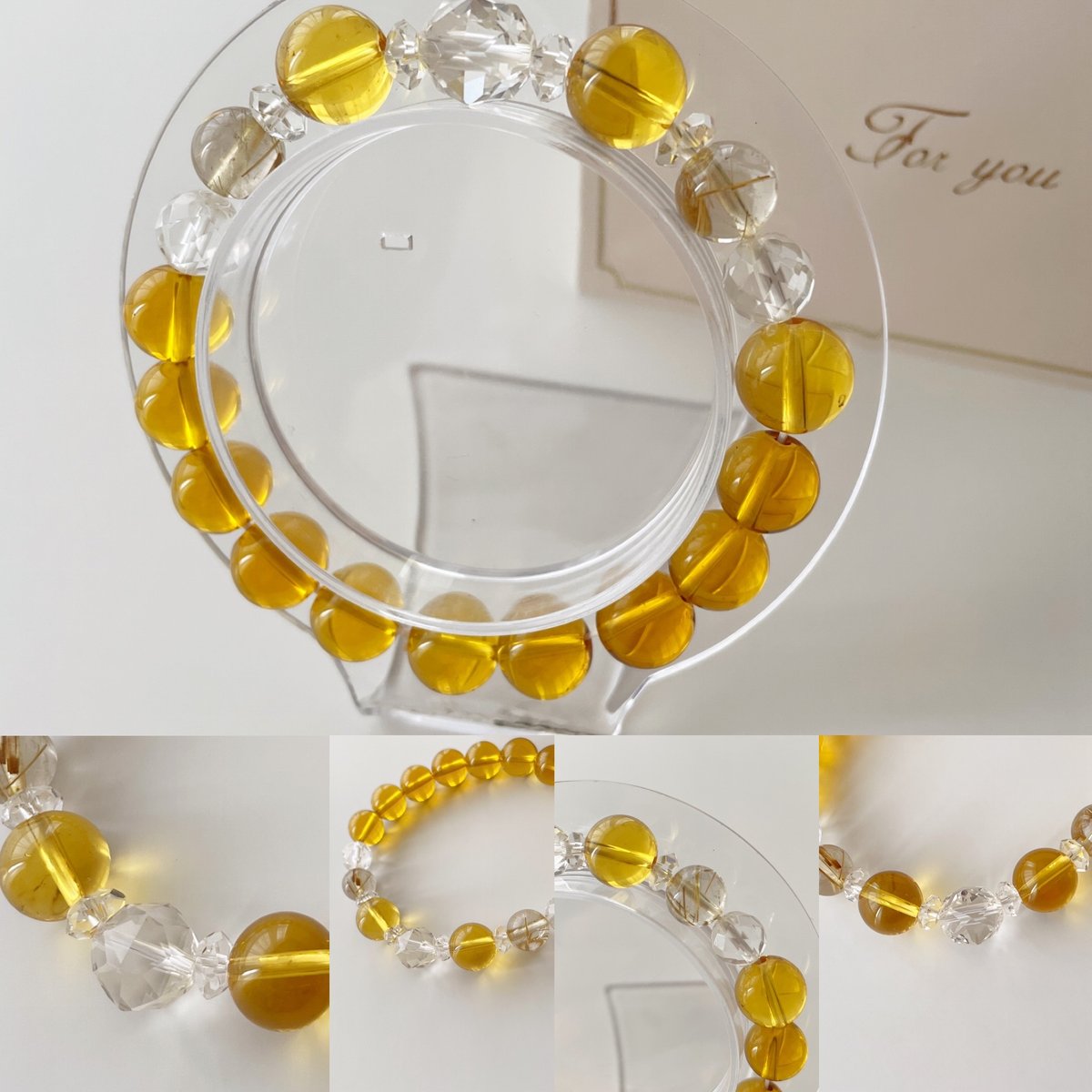 ★数量限定★高品質♢お買い得【シトリンクォーツ『太陽の象徴』タンブル連】❤️ ☆数量限定☆高品質♢お買い得【シトリンクォーツ『太陽の象徴