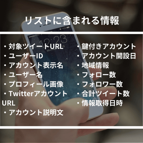 【Twitter】特定ツイートをリツイートした人一覧取得サービス