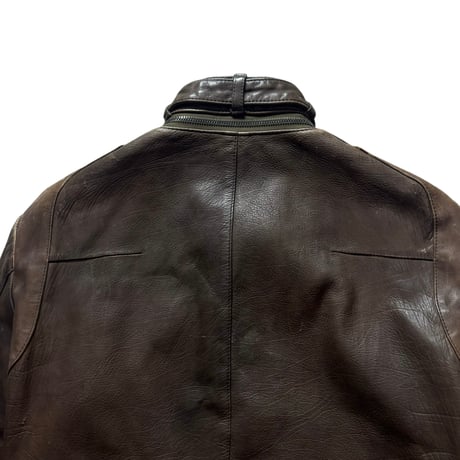 2000s attachment by kazuyuki kumagai leather jacket