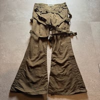 2003ss junya watanabe bontage flare cargo pants