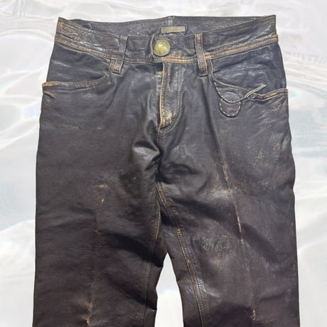 Share Spirit GOAT Leather long pants