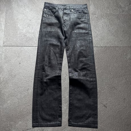 2007aw dior homme  luster coating denim pants