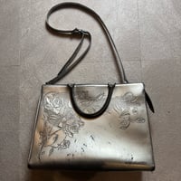2000s jean paul gaultier newrose silver 2way bag