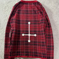2002aw undercover cross check knit