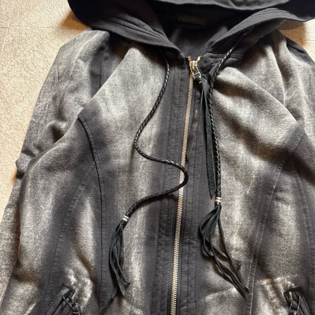 2000s kmrii sweat zip hoodie