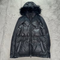2000s tornado mart fur python down jacket