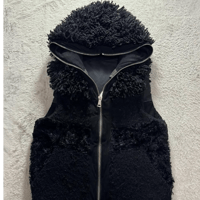2000s sample diet butcher slim skin boa reversible hoodie