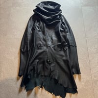 2000s yasuyuki ishii leather destroyhem NINJA jacket