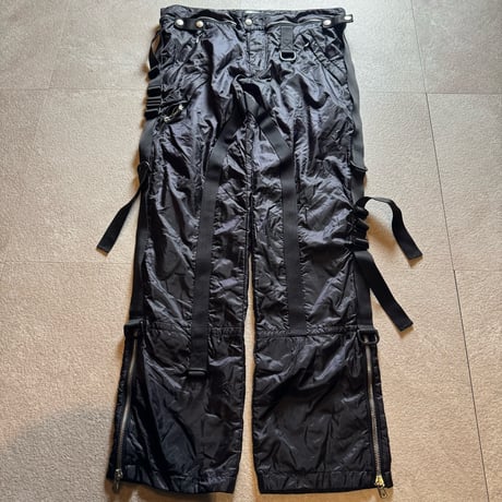 2003aw dolce&gabbana parachute cargo pants