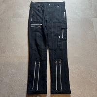 2001aw undercover bontage star zip pants