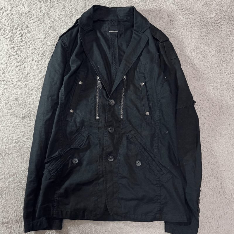2000s yasuyuki ishii zip tailored jacket (sampl
