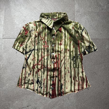 2000s jean paul gaultier blood shirts