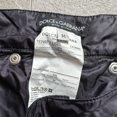 2003aw dolce&gabbana parachute cargo pants