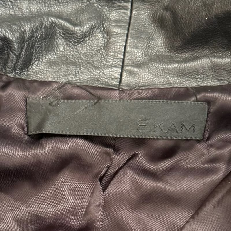 EKAM deformation leather jacket | SiriusSTORE