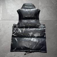2000s L.G.B. love sex+dream leather vest